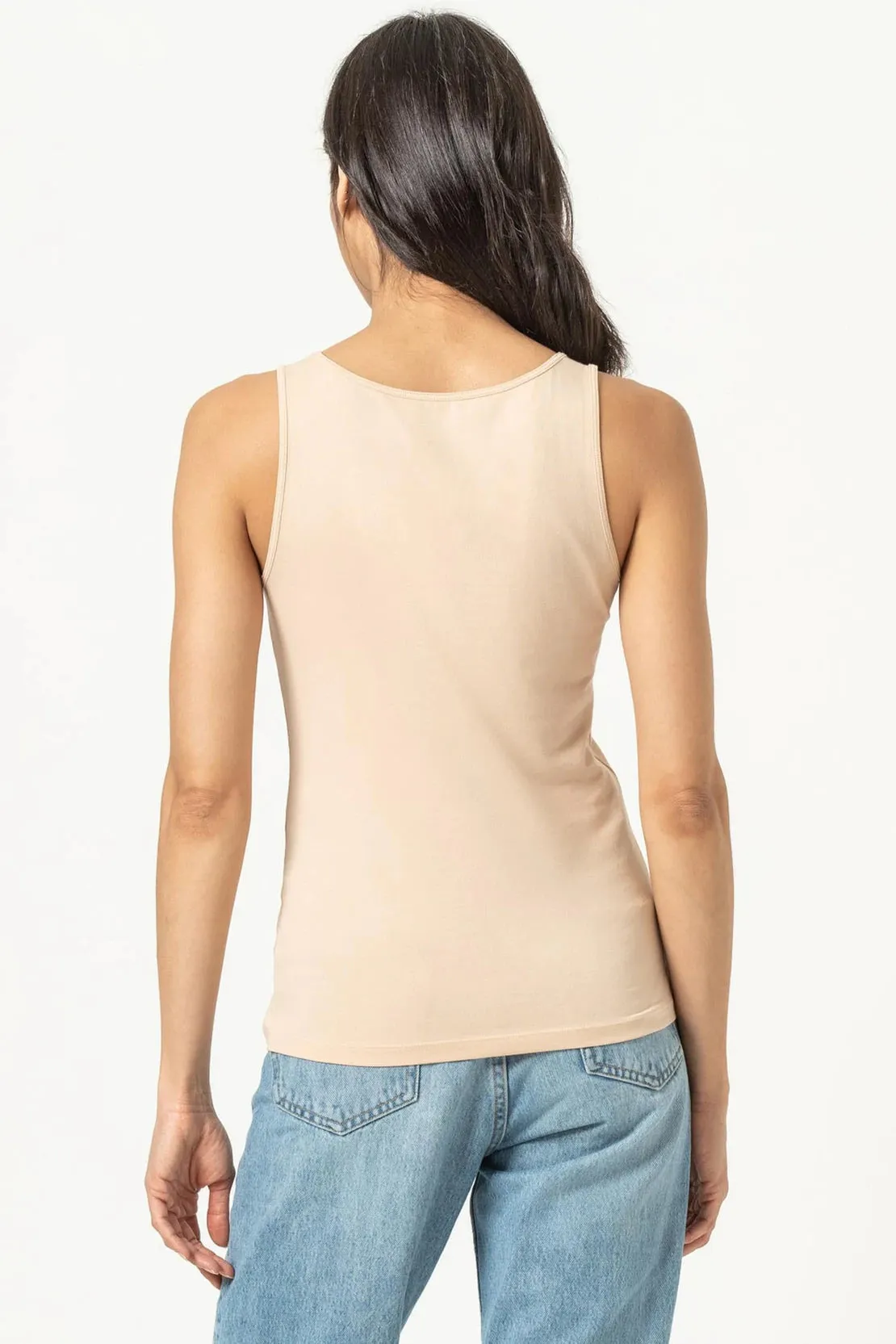 SCOOP TANK (NUDE) - LILLA P