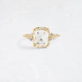 Snowdrift Ring, 2ct. Cushion Rose Cut - OOS