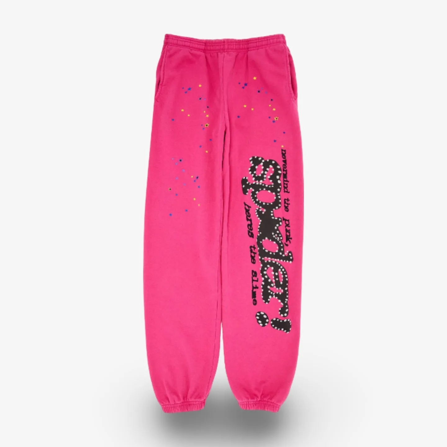 Sp5der 'P*NK V2' Sweatpants Pink FW23