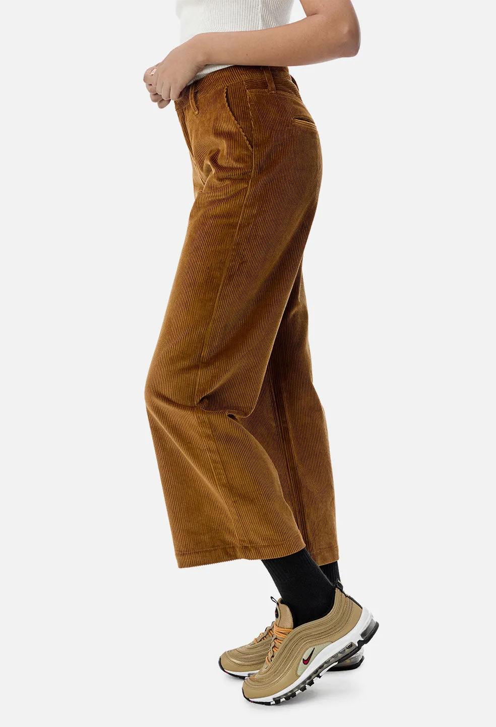 Suba Corduroy Pants / Gold