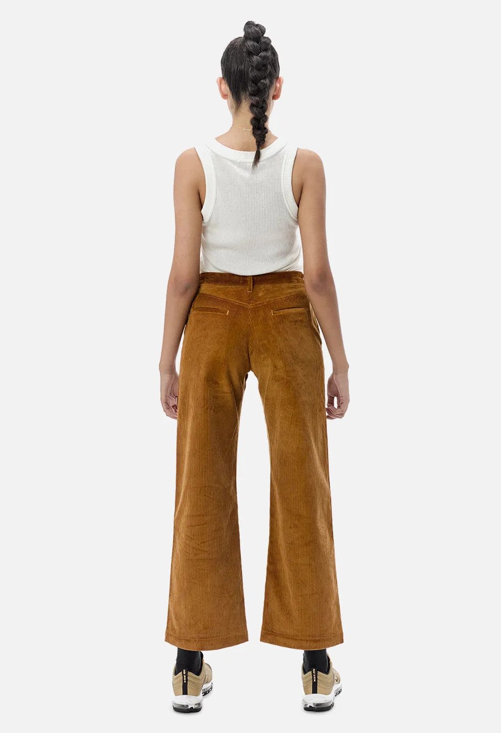 Suba Corduroy Pants / Gold