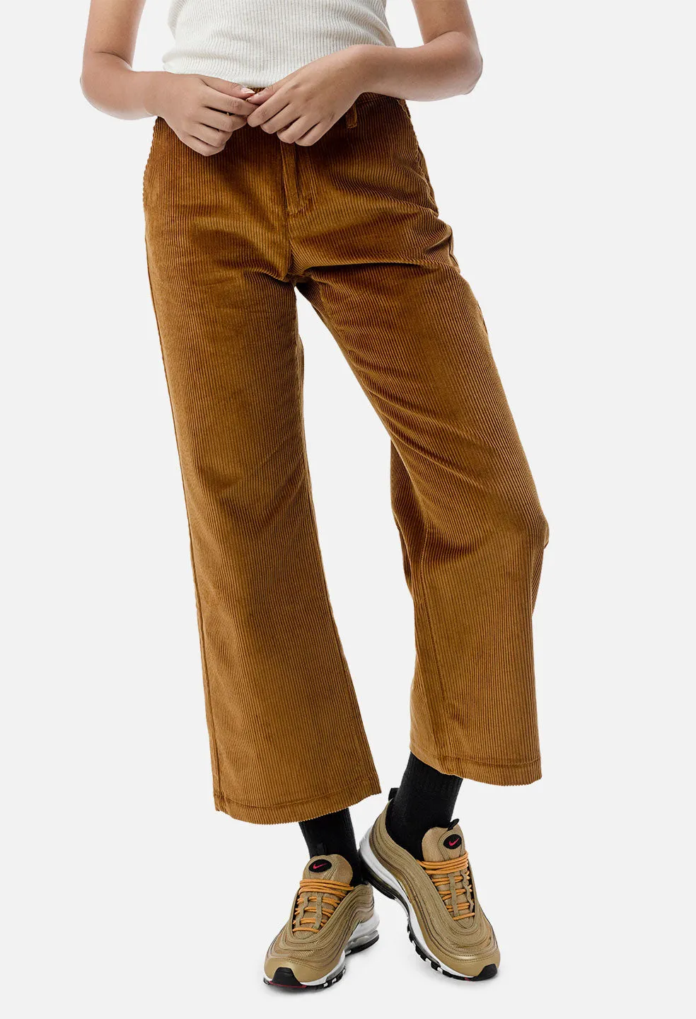 Suba Corduroy Pants / Gold