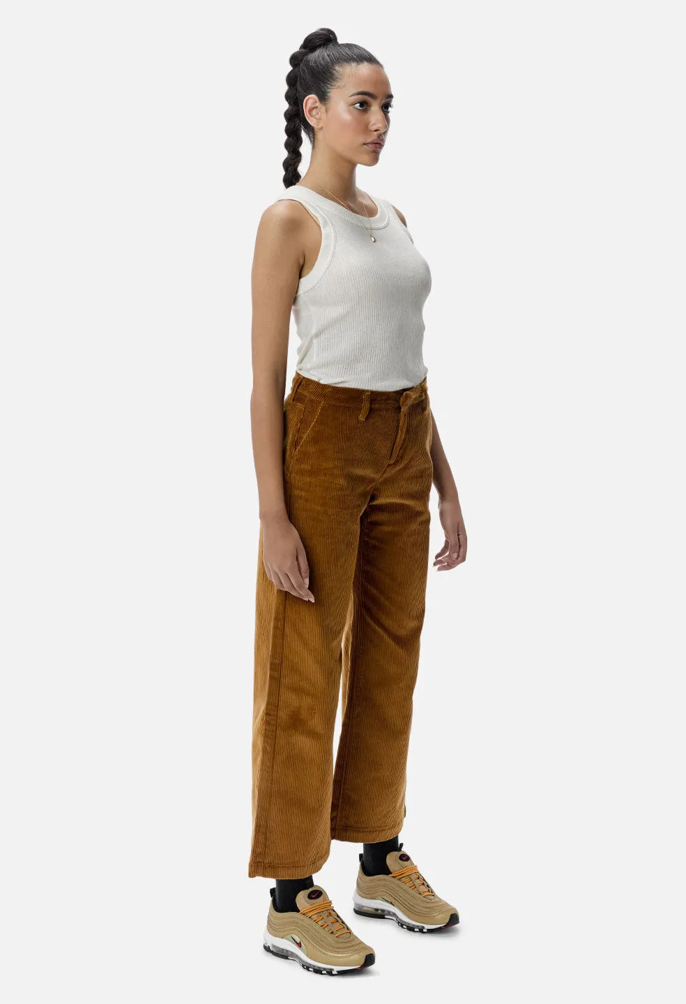 Suba Corduroy Pants / Gold