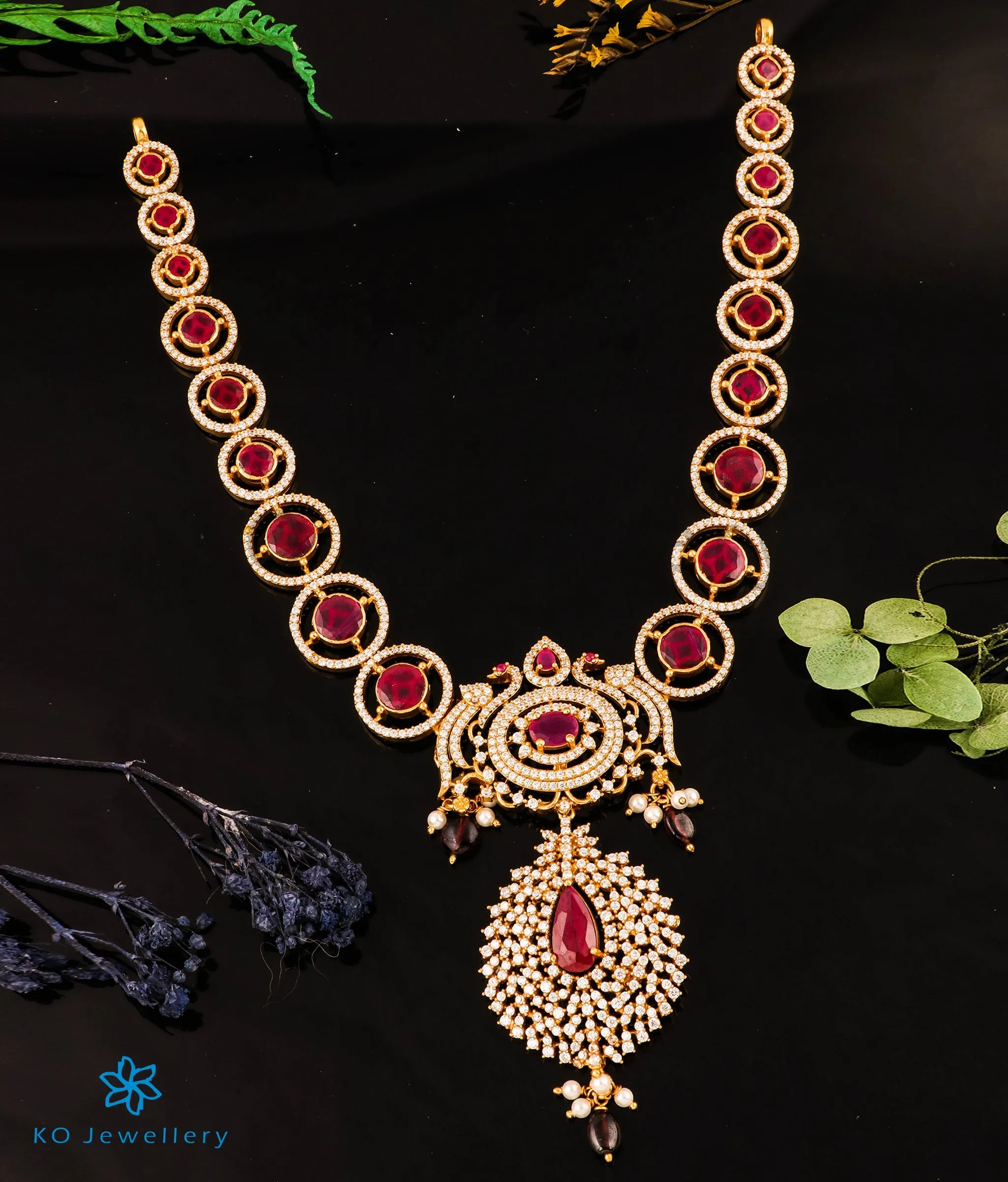 The Jatasya Silver Necklace & Earrings