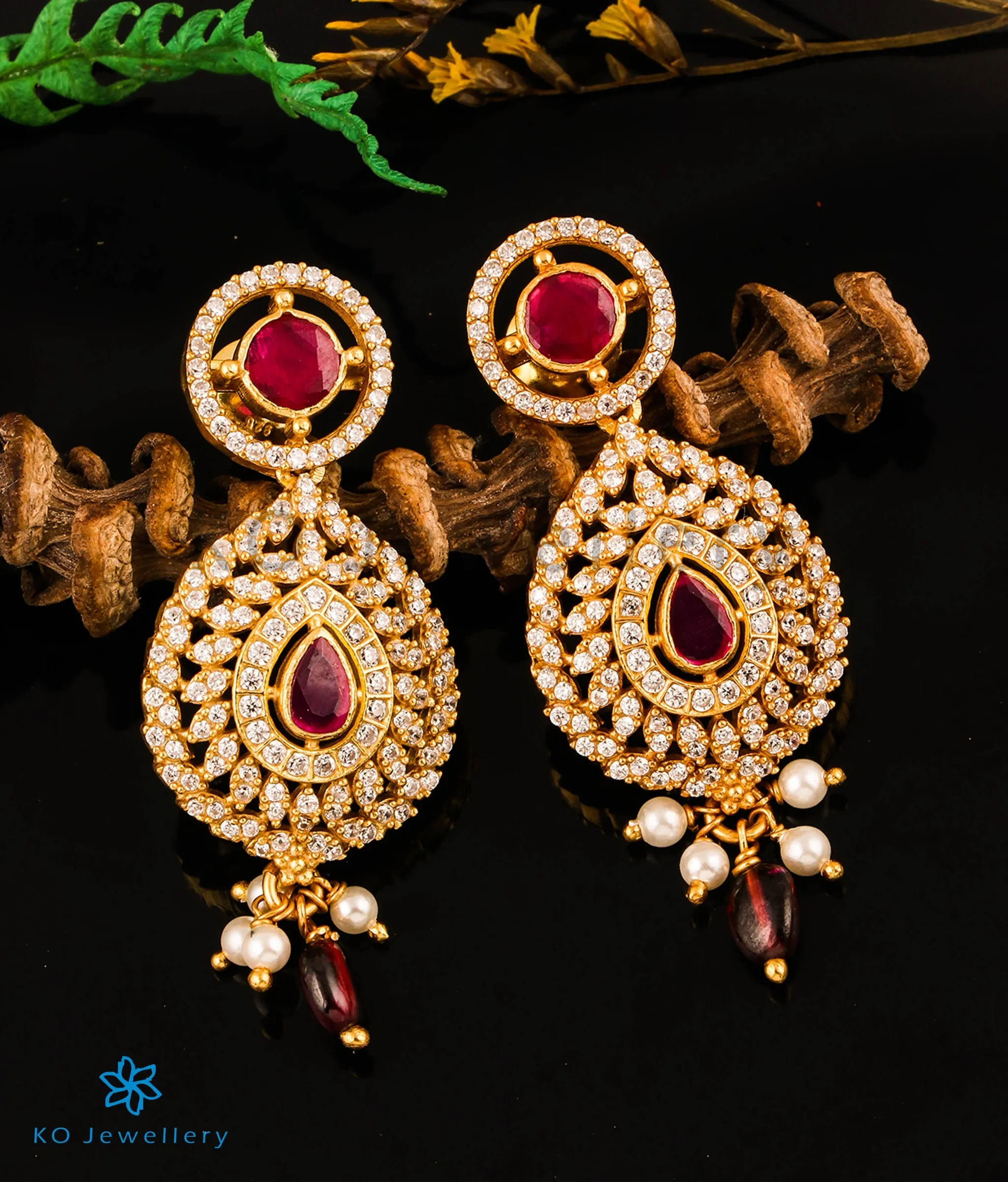 The Jatasya Silver Necklace & Earrings