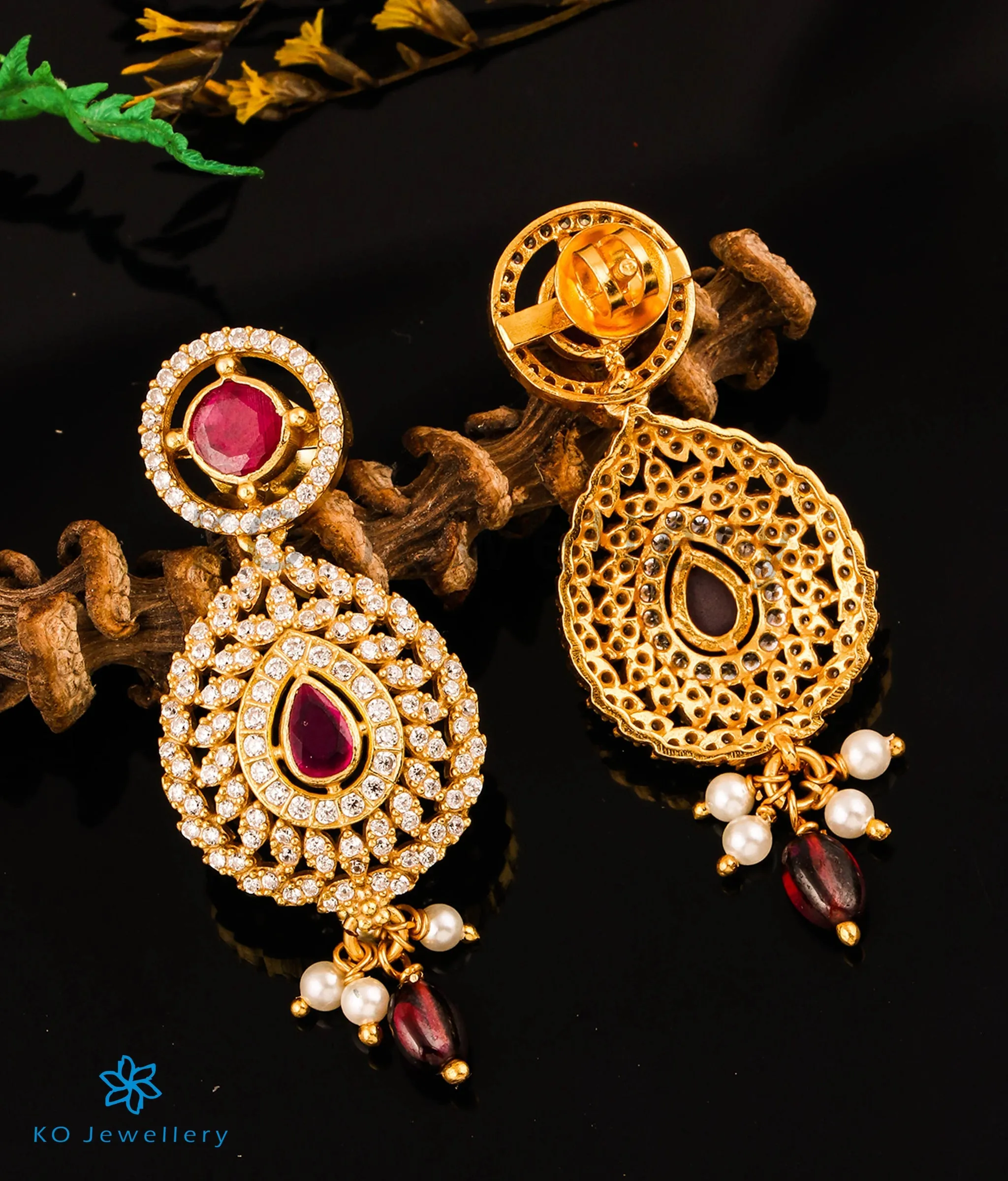 The Jatasya Silver Necklace & Earrings