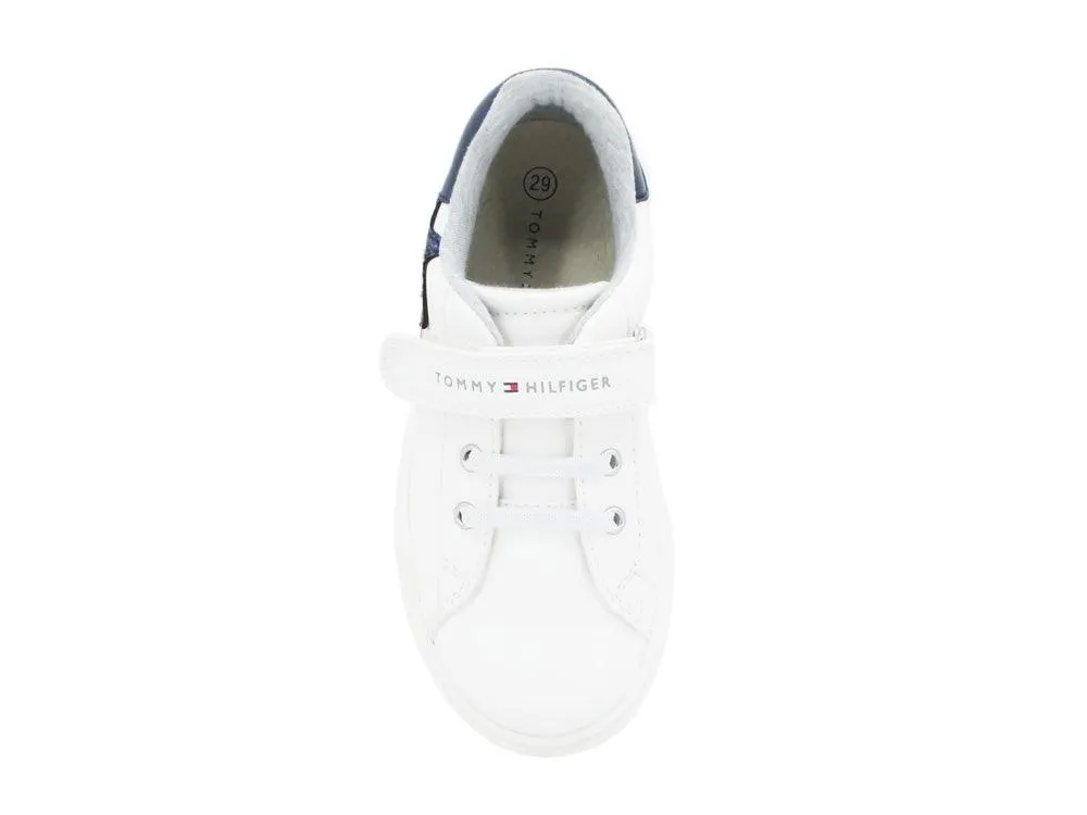 TOMMY HILFIGER Sneaker White Blue Red T1A4-30611