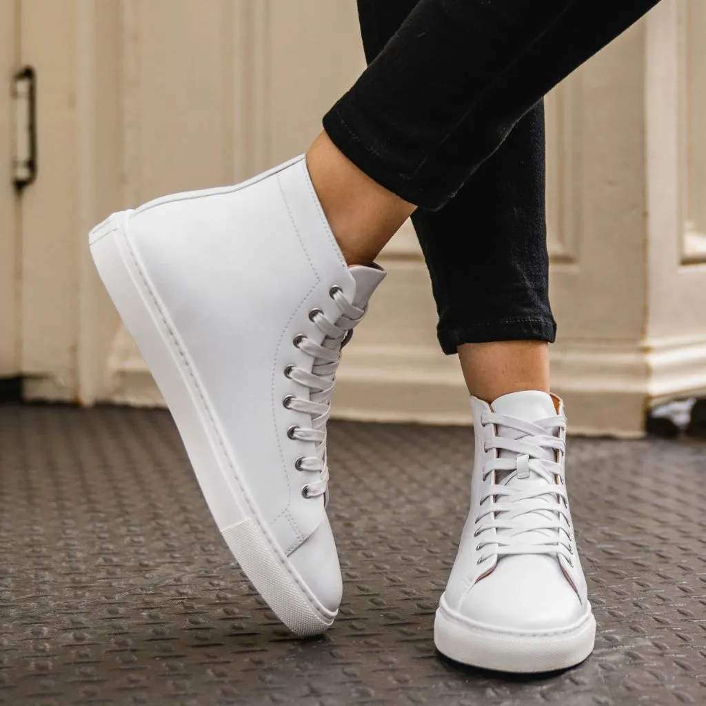 Women's Premier High Top | White