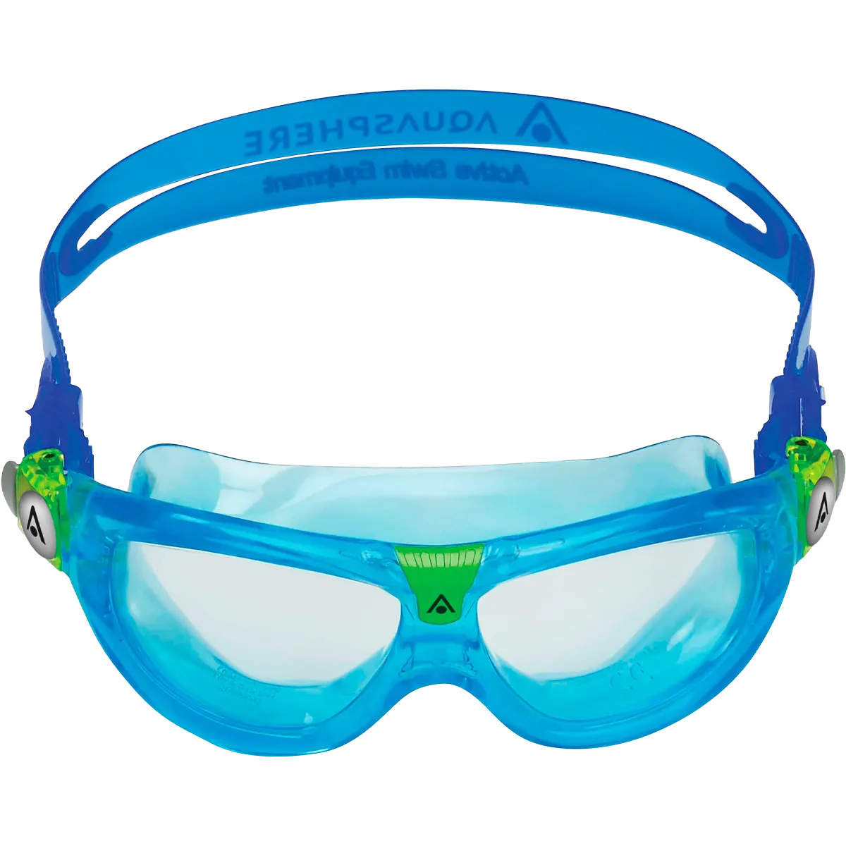 Youth Seal Kid 2 - Aqua/Lime Clear