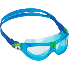 Youth Seal Kid 2 - Aqua/Lime Clear